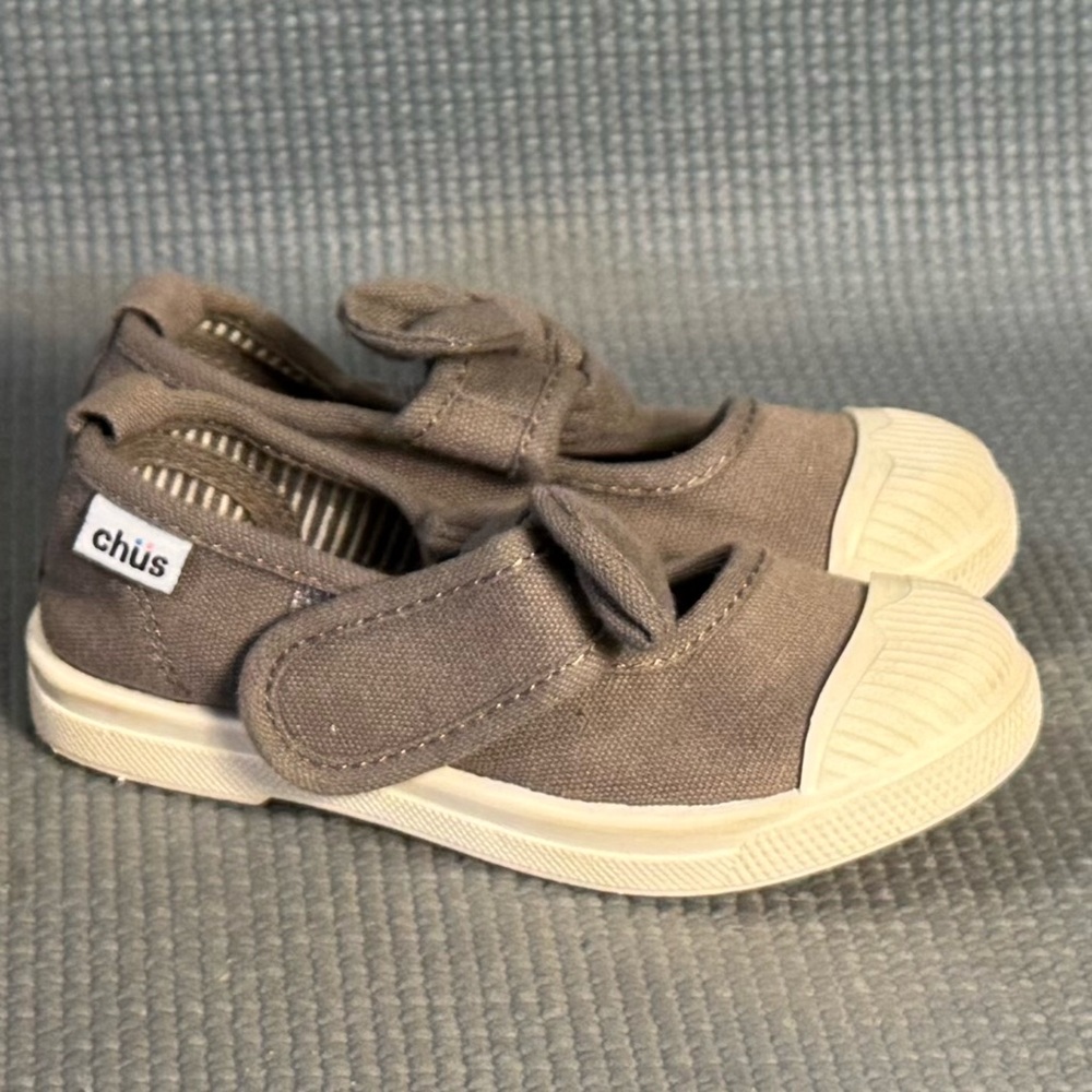 Chus Toddler Gray Athena Slip On Shoes Size 9C Size 26 EU